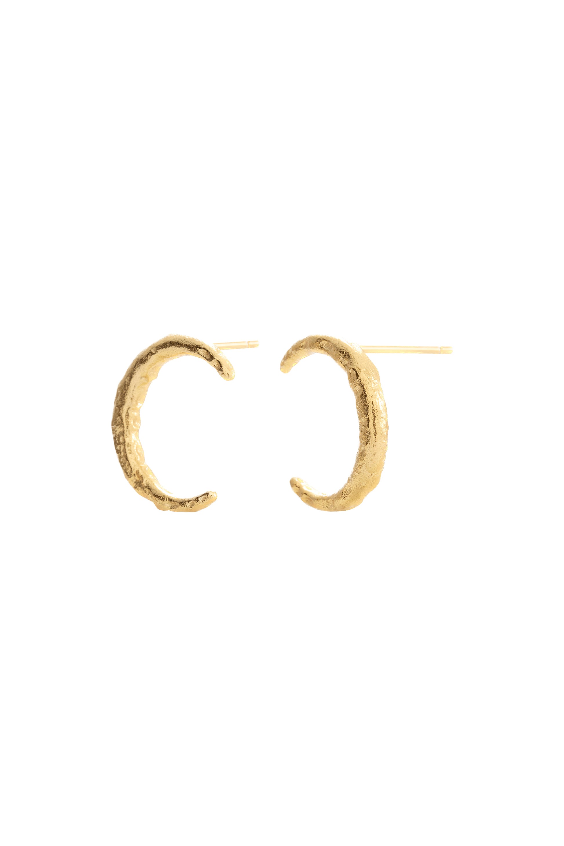 Onehe Luna Stud Earrings - Gold