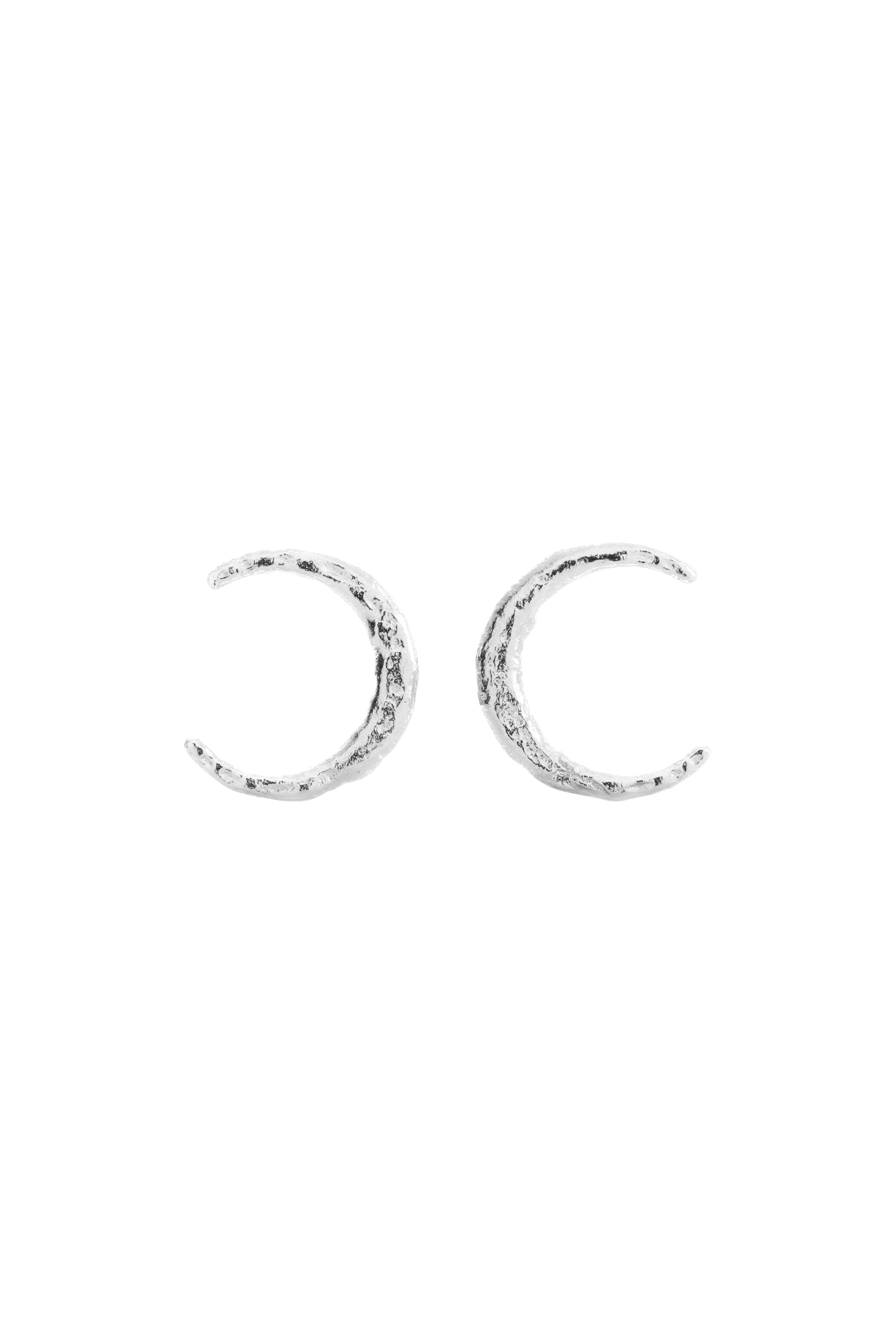 Onehe Luna Stud Earrings - Silver