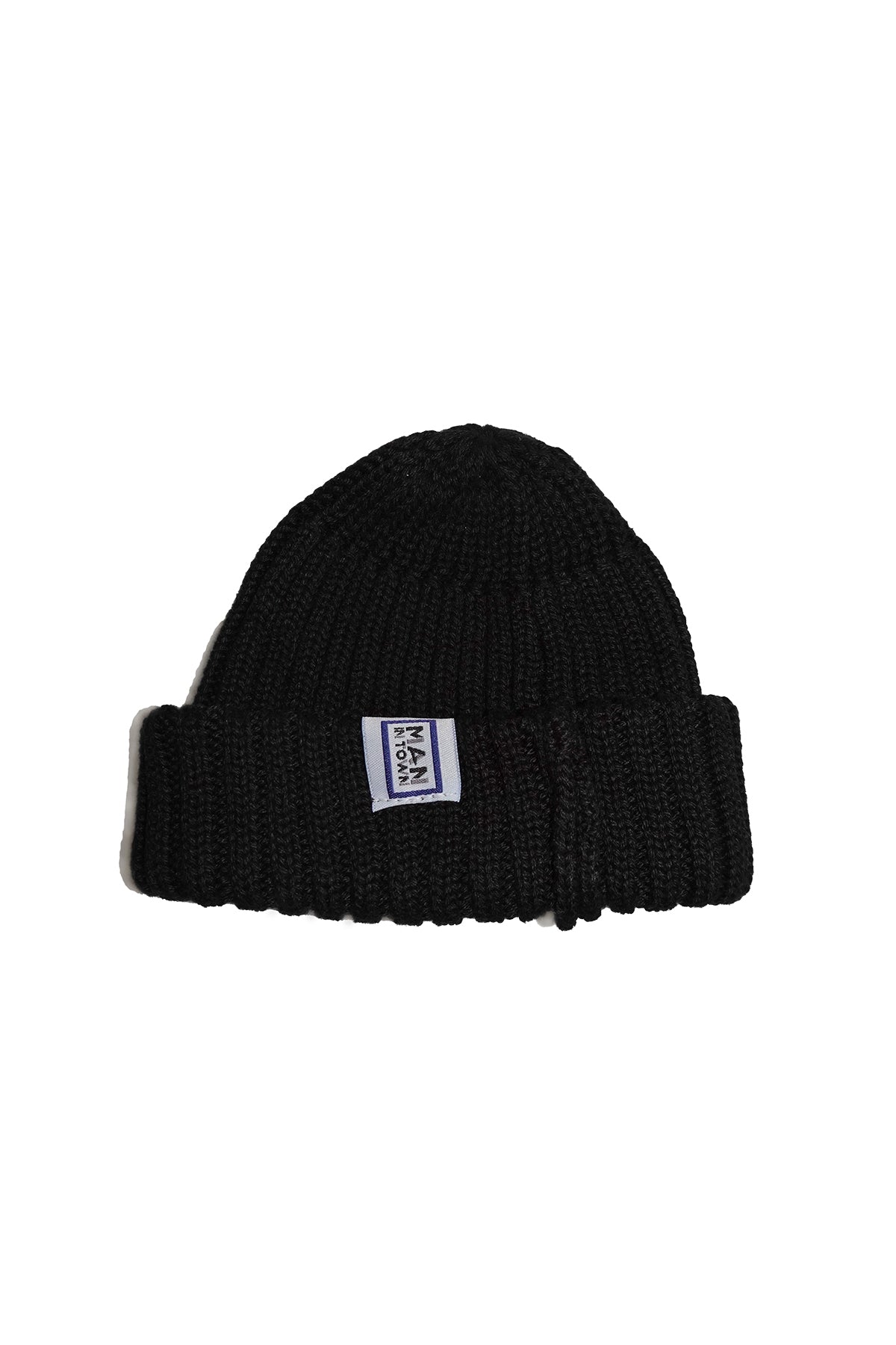 Ribbed Beanie - Black