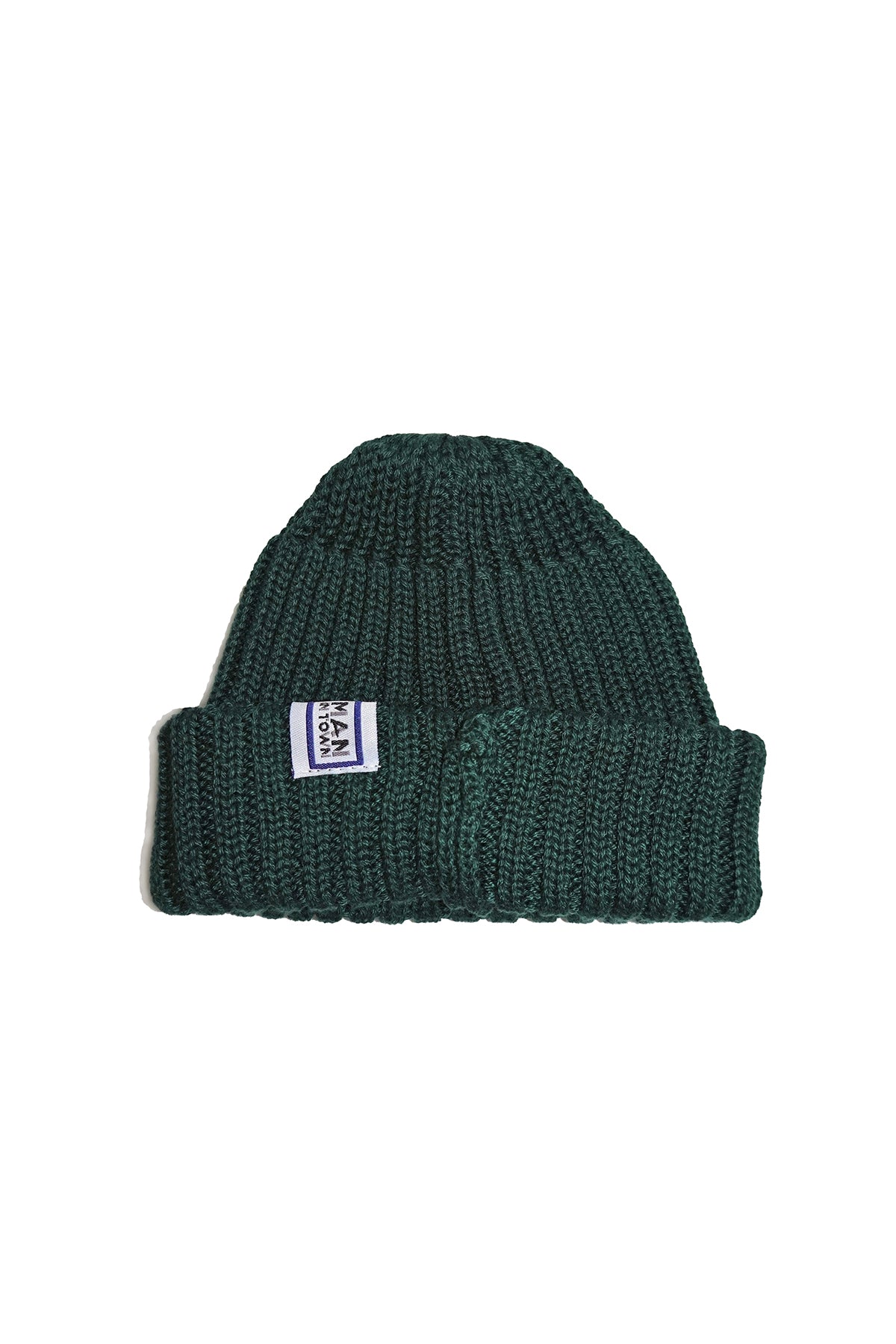 Ribbed Beanie - Green