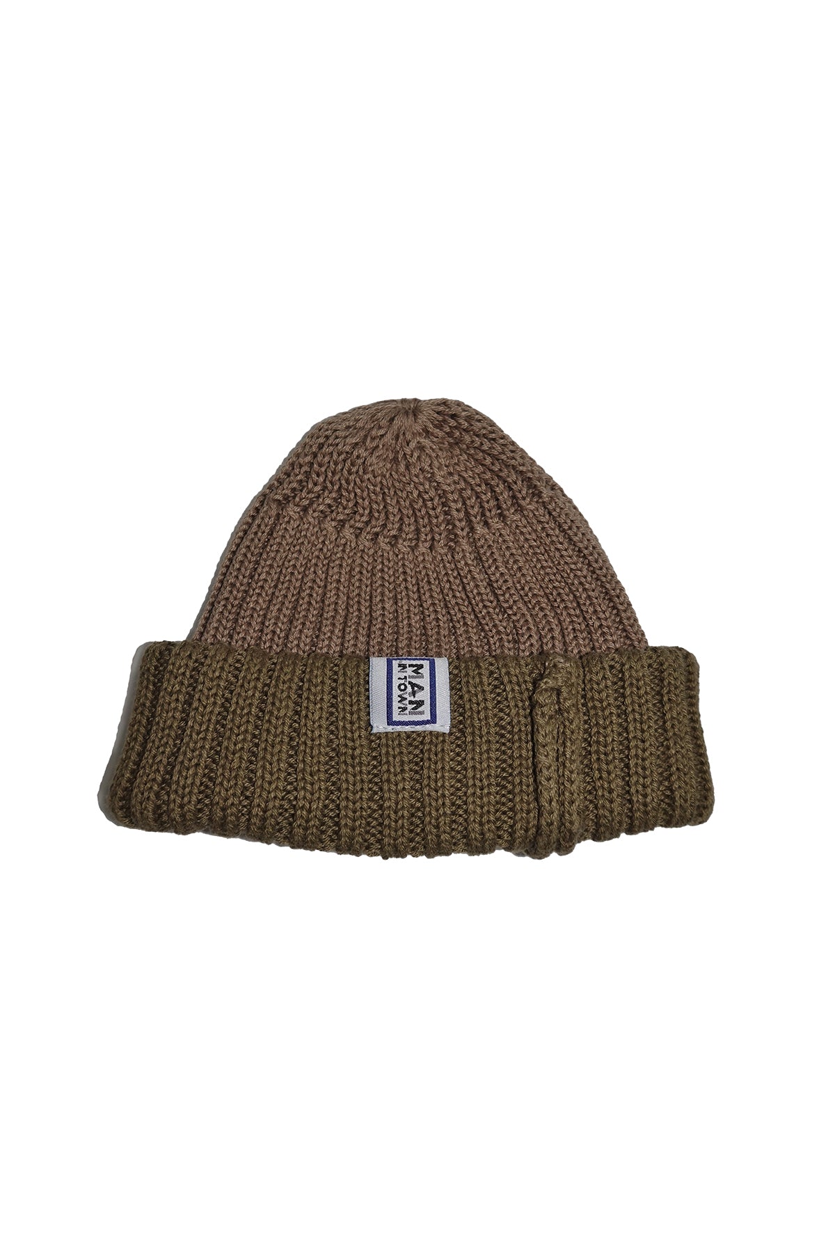 Ribbed Beanie - Khaki