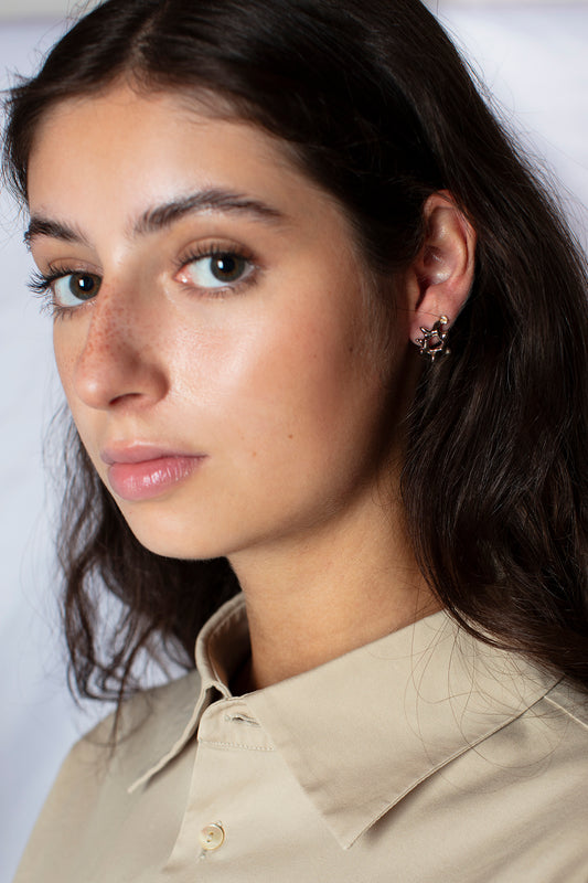 SOMA Poison Drop Silver Earrings