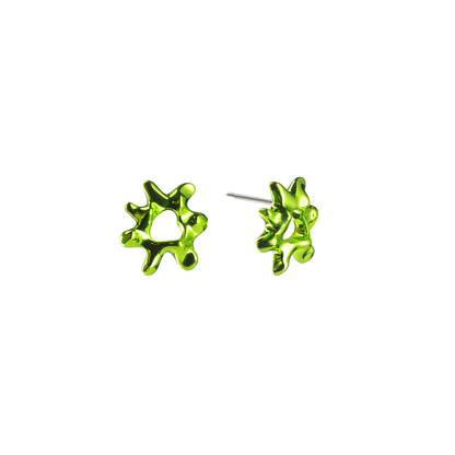 Poison Drop Green Earrings 
