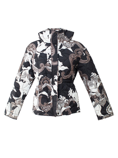 Classic Hooded Padded Half Coat