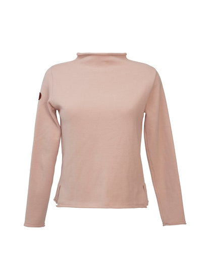 Half-Neck Knit - Pink