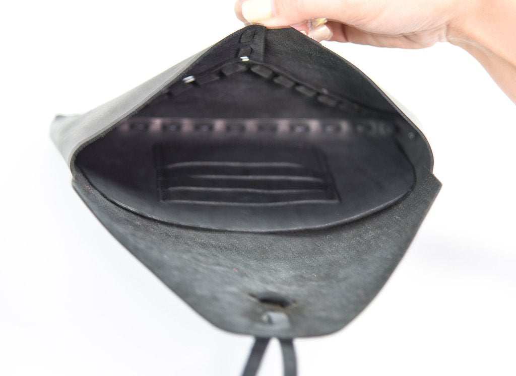 Anets-Collection-black-clutch inside view