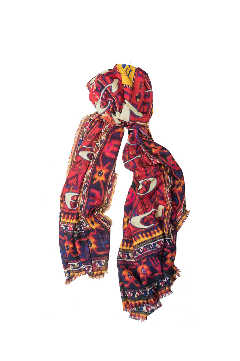 Armenian Alphabet Scarf