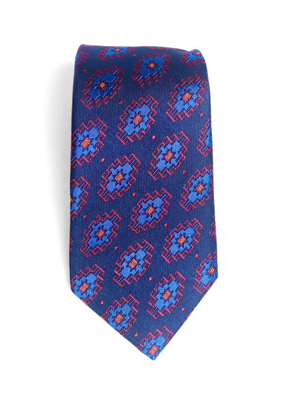 Armenian Rug Silk Necktie close view