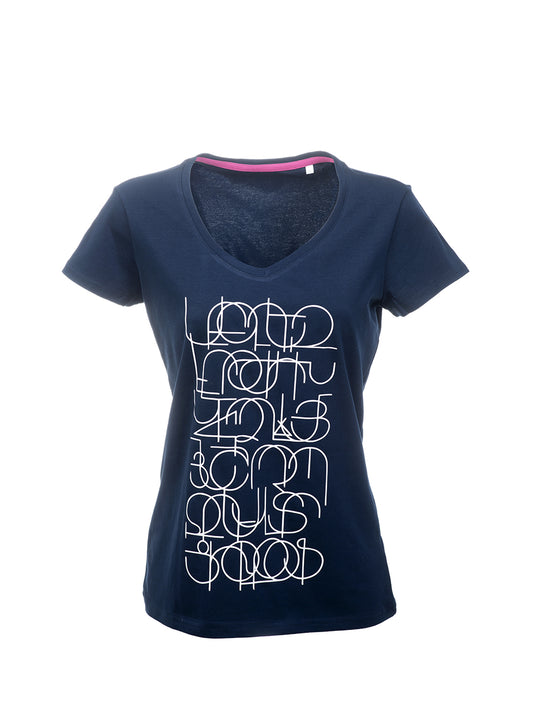 Armenian Alphabet T-shirt for women