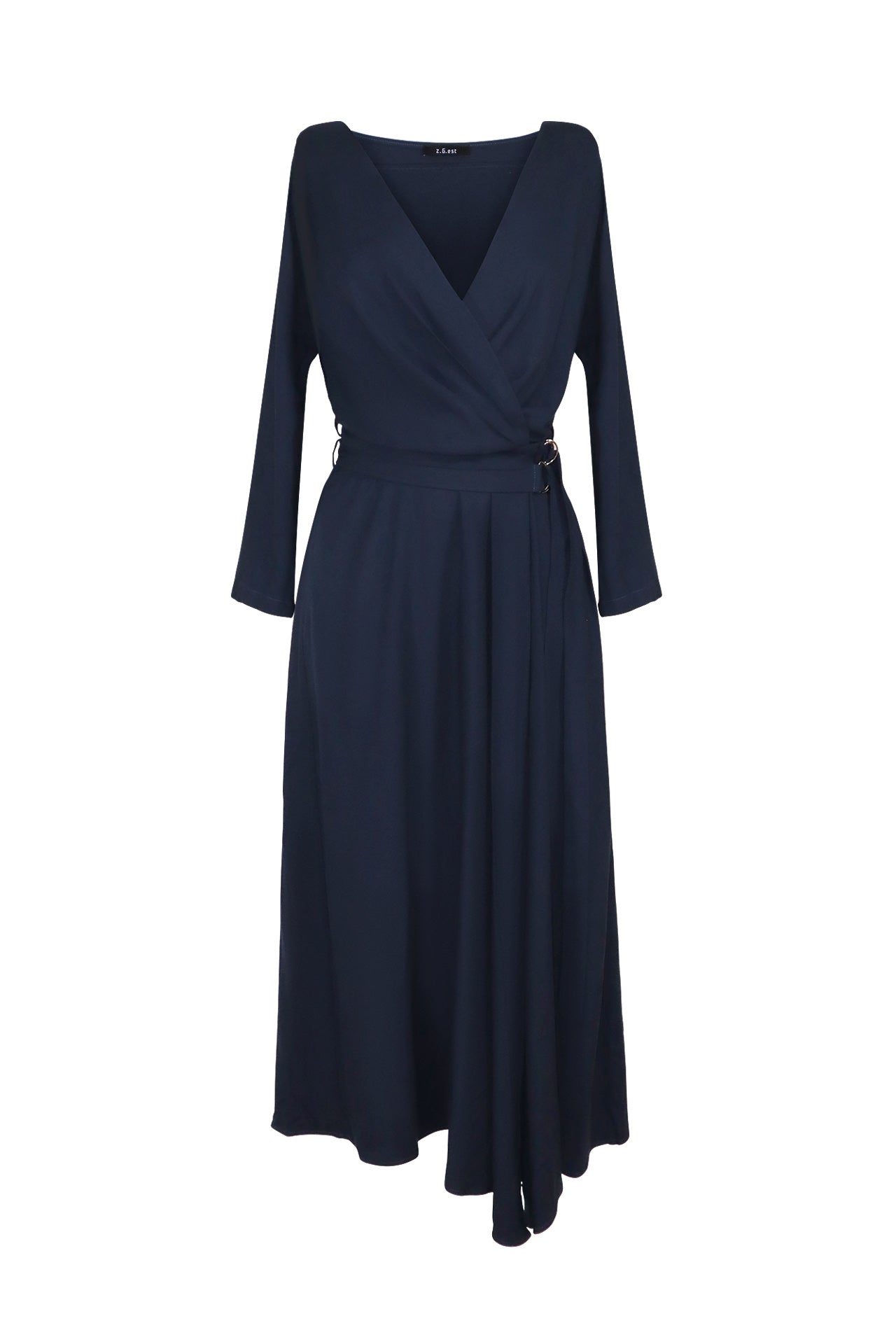 Navy Wrap Dress – HAY-HAY