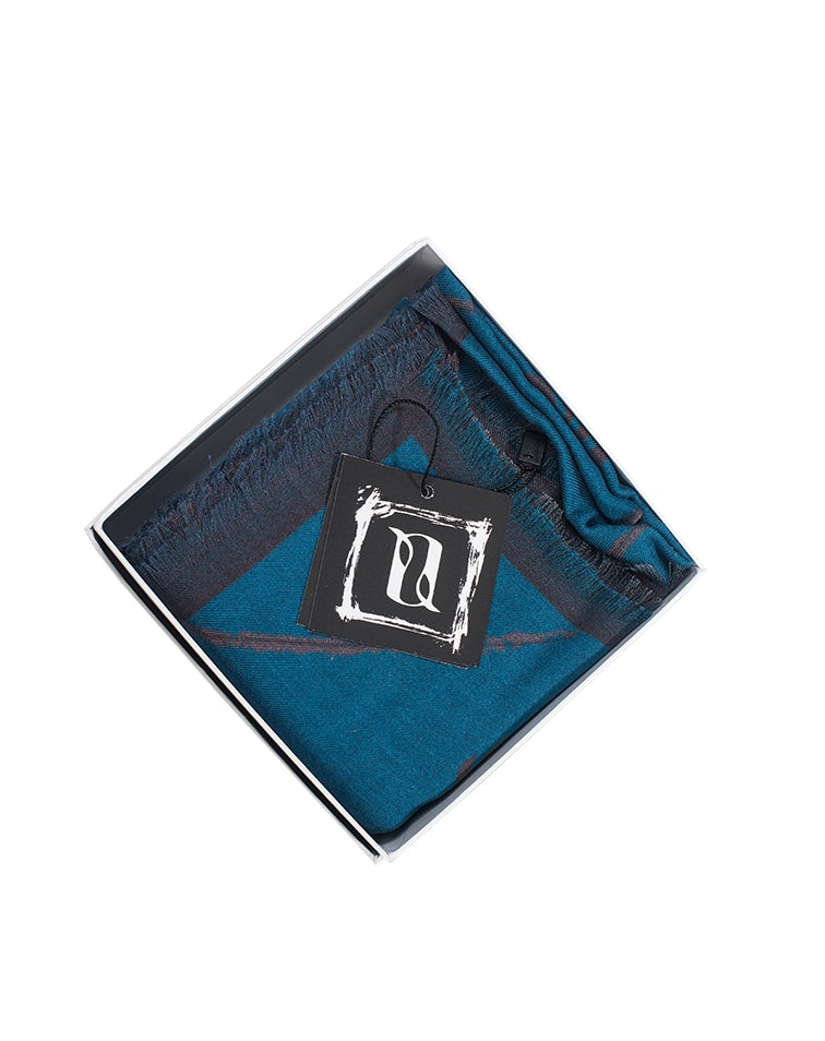 Eternity Blue Unisex scarf in accessories box