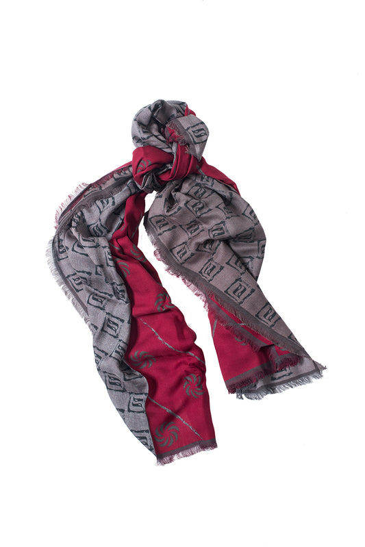 Eternity Burgundy Unisex scarf