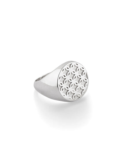 GOÁR Silver Signet Ring