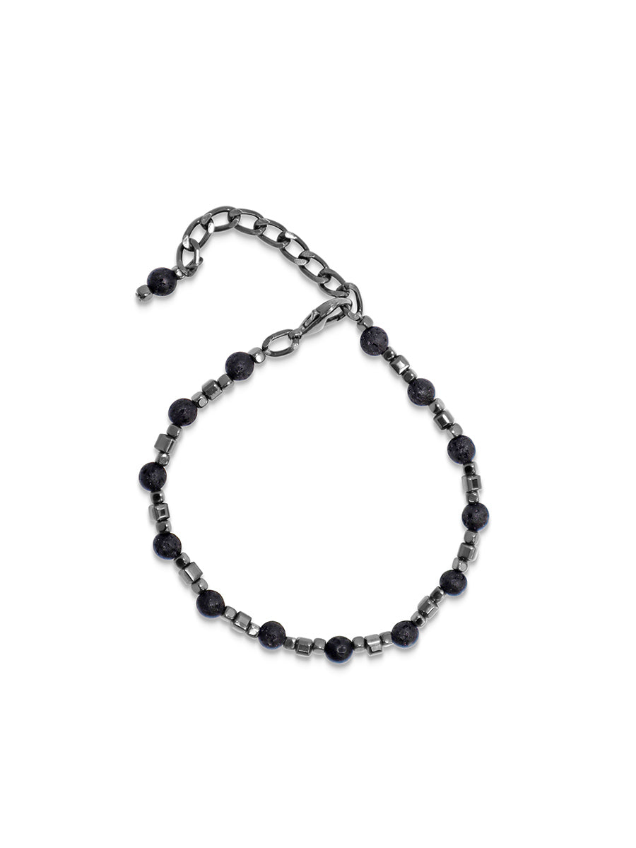 IK Hematite Laval stone bracelet