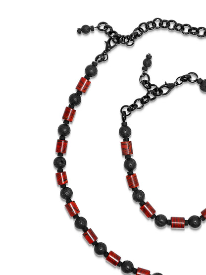 IK Lava necklace bracelet
