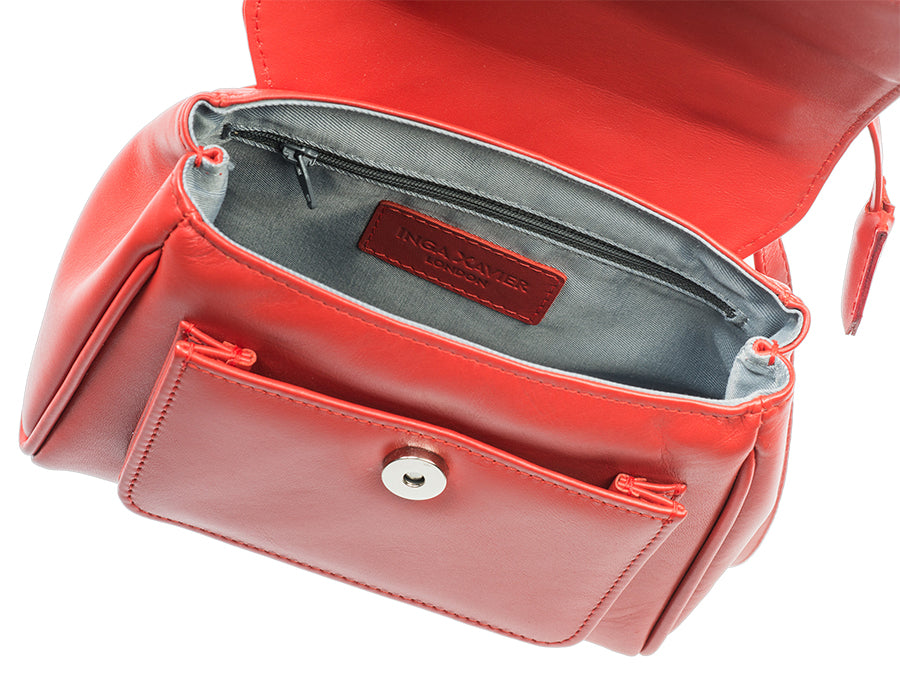 Inga-Xavier-Quilted red-mini-handbag