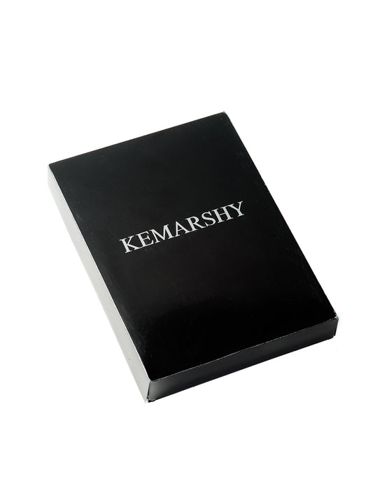 Kemarshy leather earrings - White- box