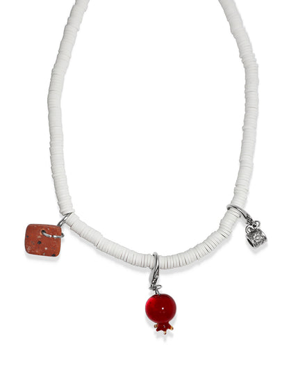 Lilith necklace Tuff Pomegranate 1