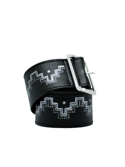 Urartu Printed Leather Belt