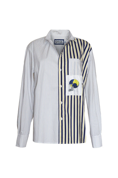 Printed Striped Shirt for women