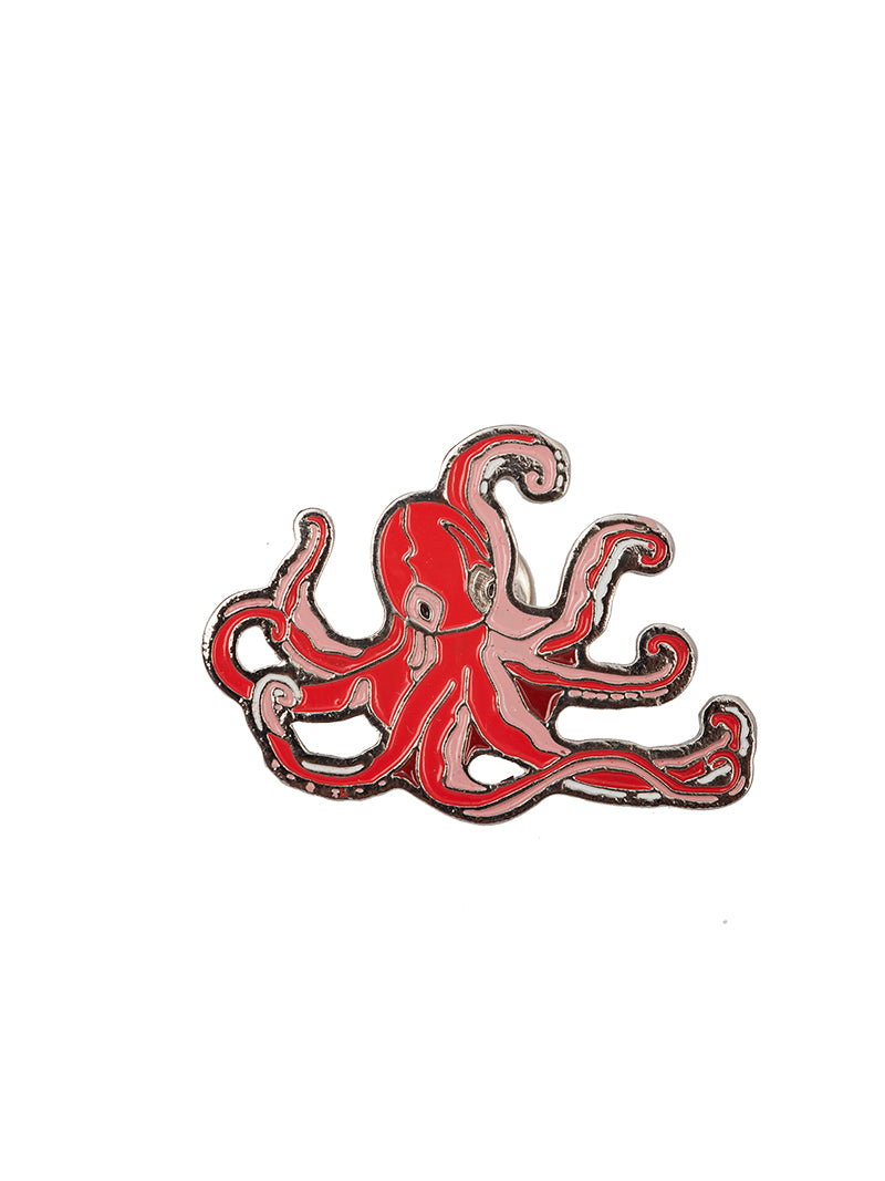 Enamel Pin Octopus