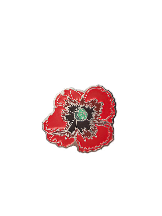 Enamel Pin Poppy