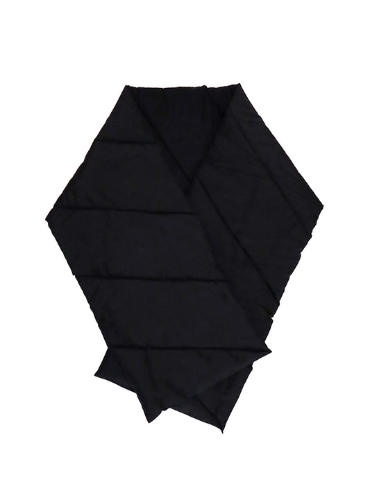 Quilted Shell Scarf - Black