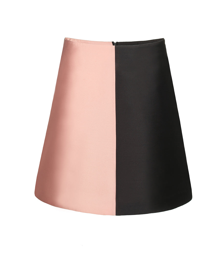 SHUSHAN Black-Pink Skirt