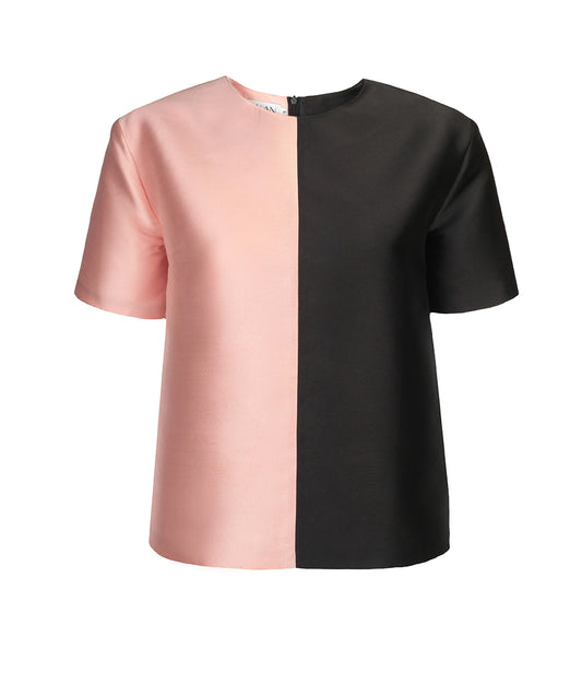 SHUSHAN Black-Pink Top