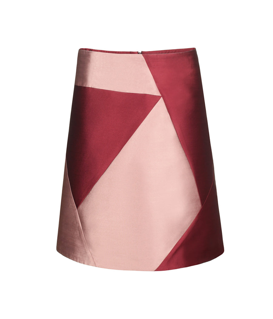 SHUSHAN Geometric Ornament Skirt