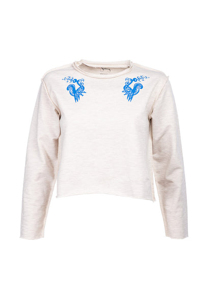 Shabeeg Cilicia - Raw-Cut Jersey Top