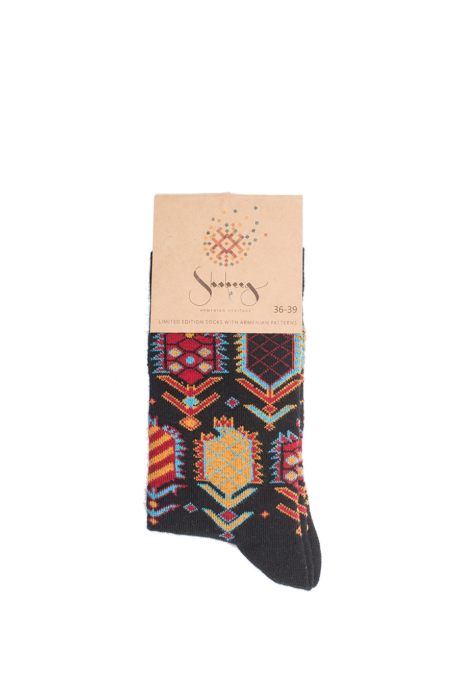 Shabeeg Carpet Print Socks