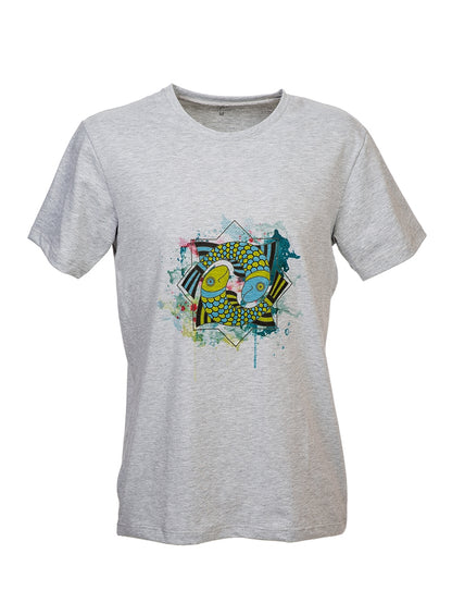 Sheranik Grey Love T-shirt