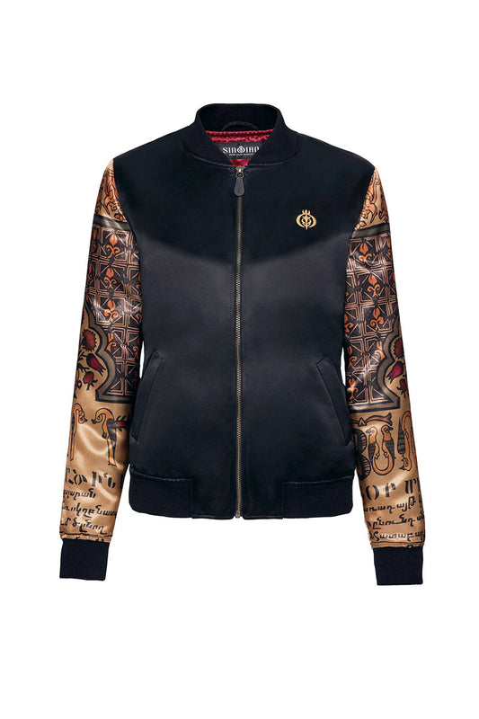 Embroidered Bomber Jacket for women