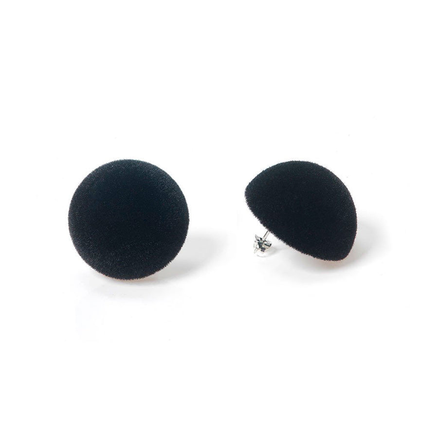 PLÜSCH Stud Earrings - Black