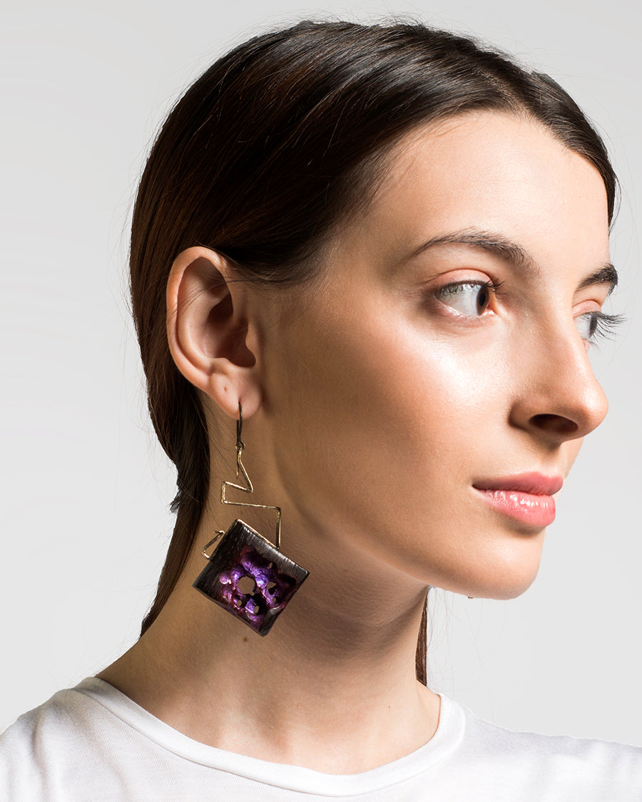 Soors-Earrings-Tassel-Purple