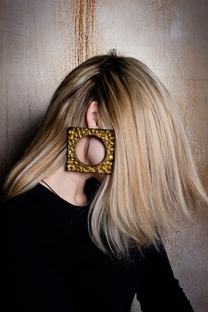 Square-Circle-earrings