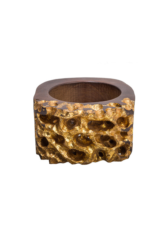 Wooden Bangle - Square