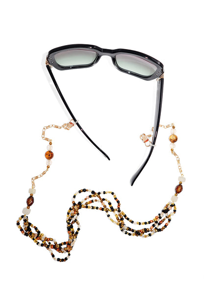 beaded glasses chain