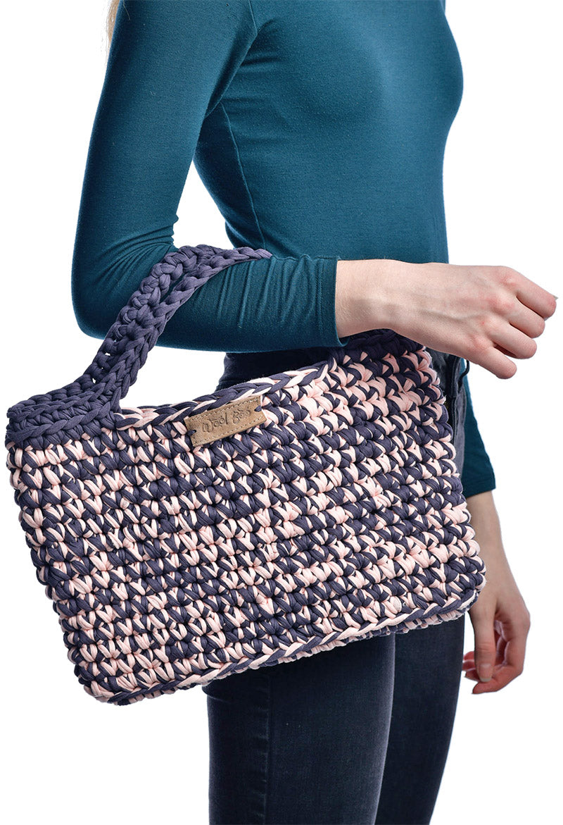 WoolBoo-knit-handbag-grey-pink