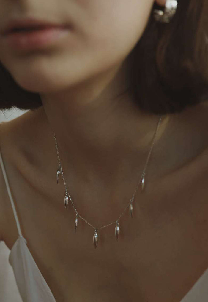  Silver Necklace