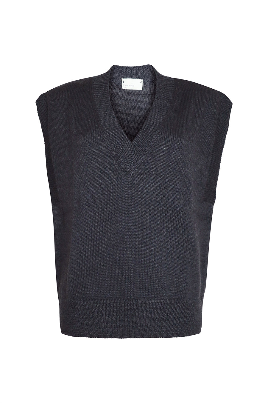 ZGEST OM knitted vest black 2