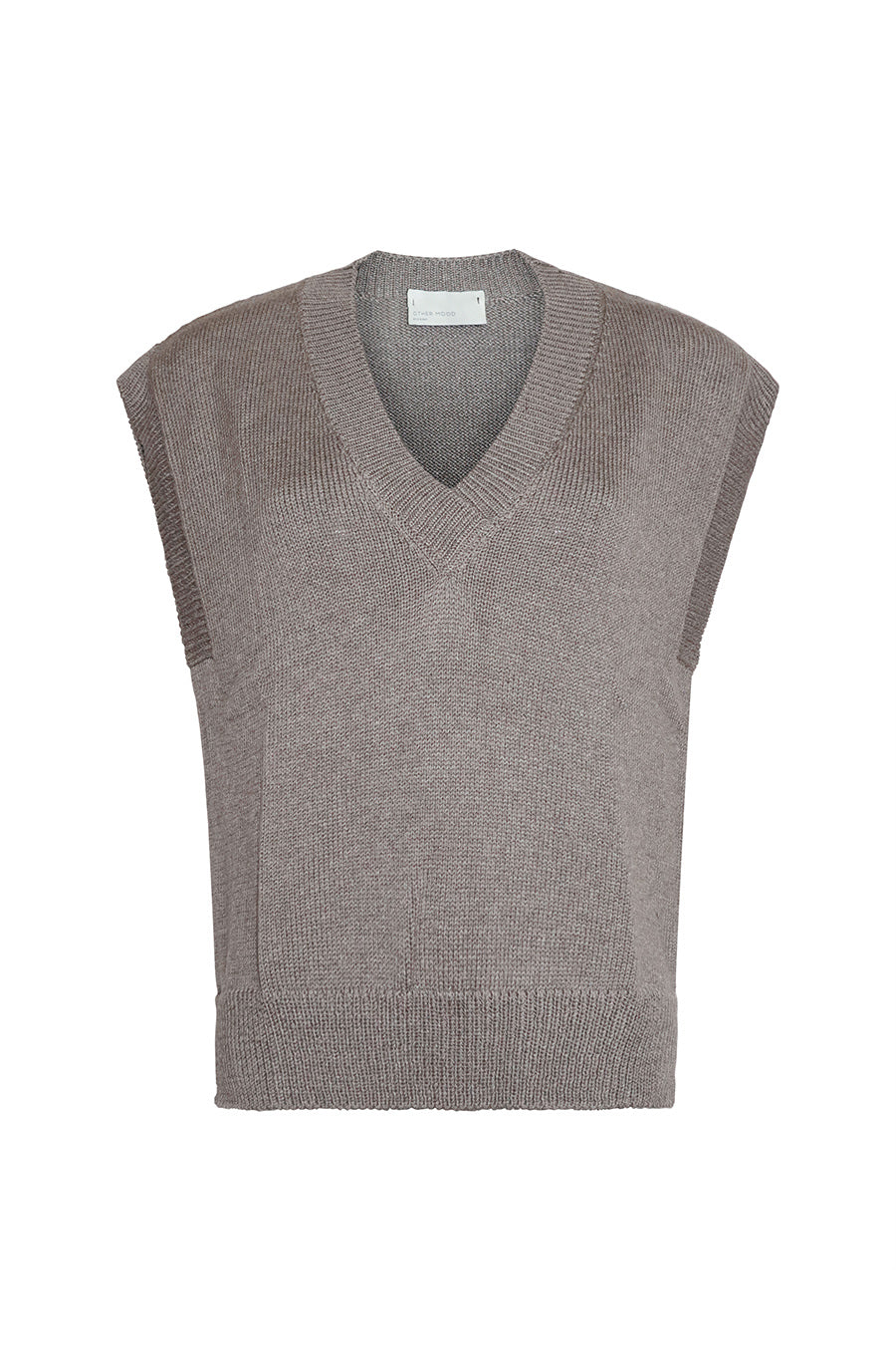 ZGEST OM knitted vest grey 2