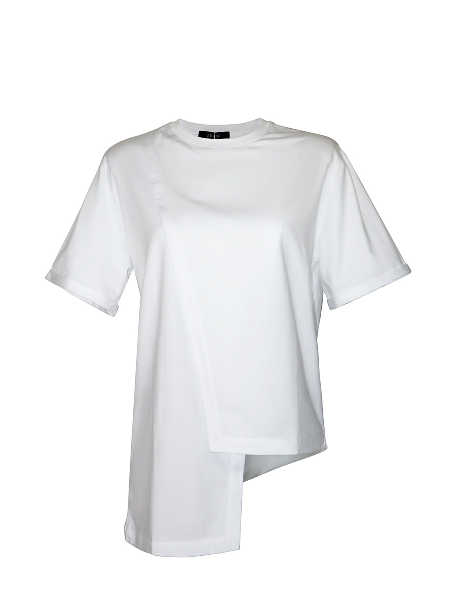 Padded T-Shirt - White