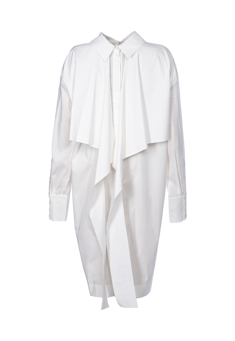 White-shirt-dress by Zgest