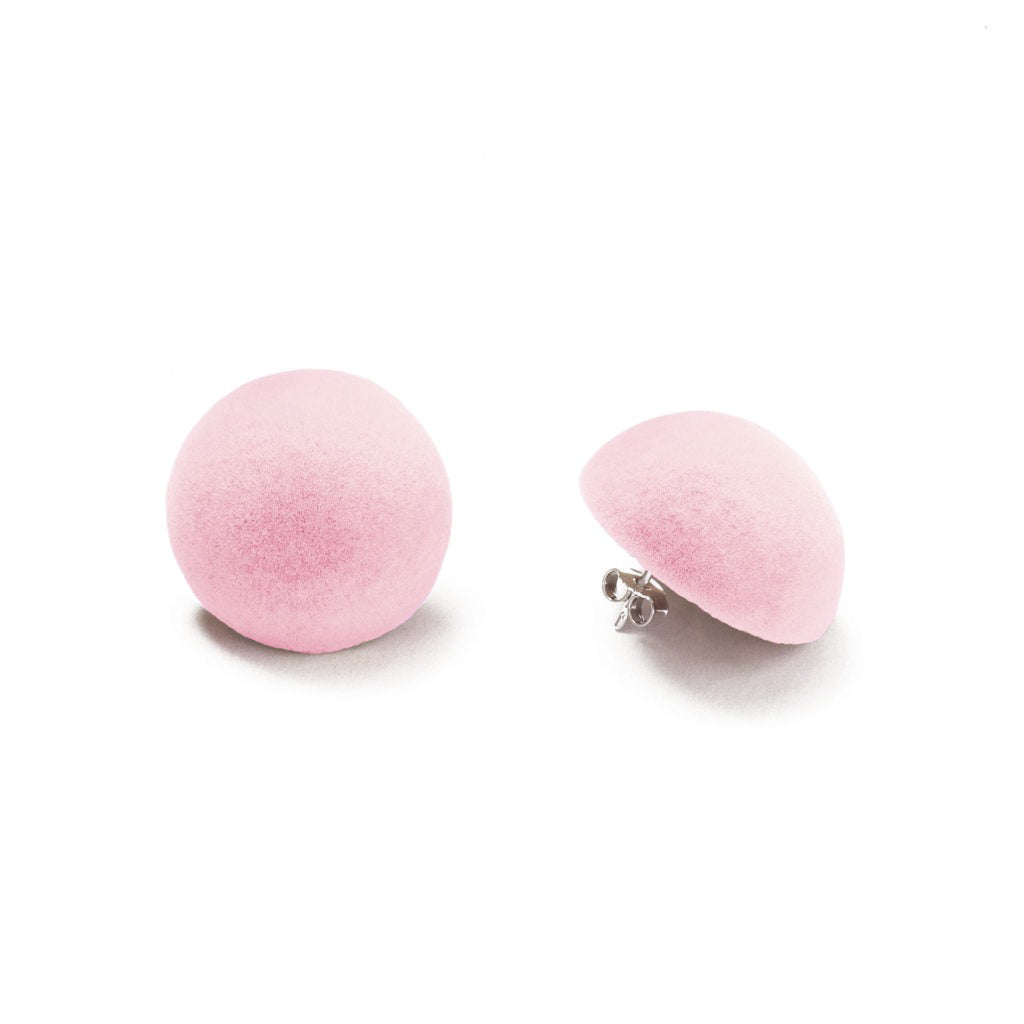 PLÜSCH Stud Earrings - Bubble Gum