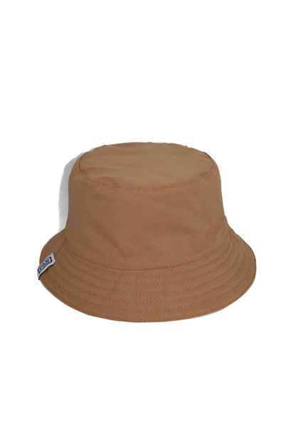 Reversible Bucket Hat - Beige/Khaki